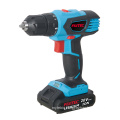 Fixtec 20V cordless impact drill with two battery